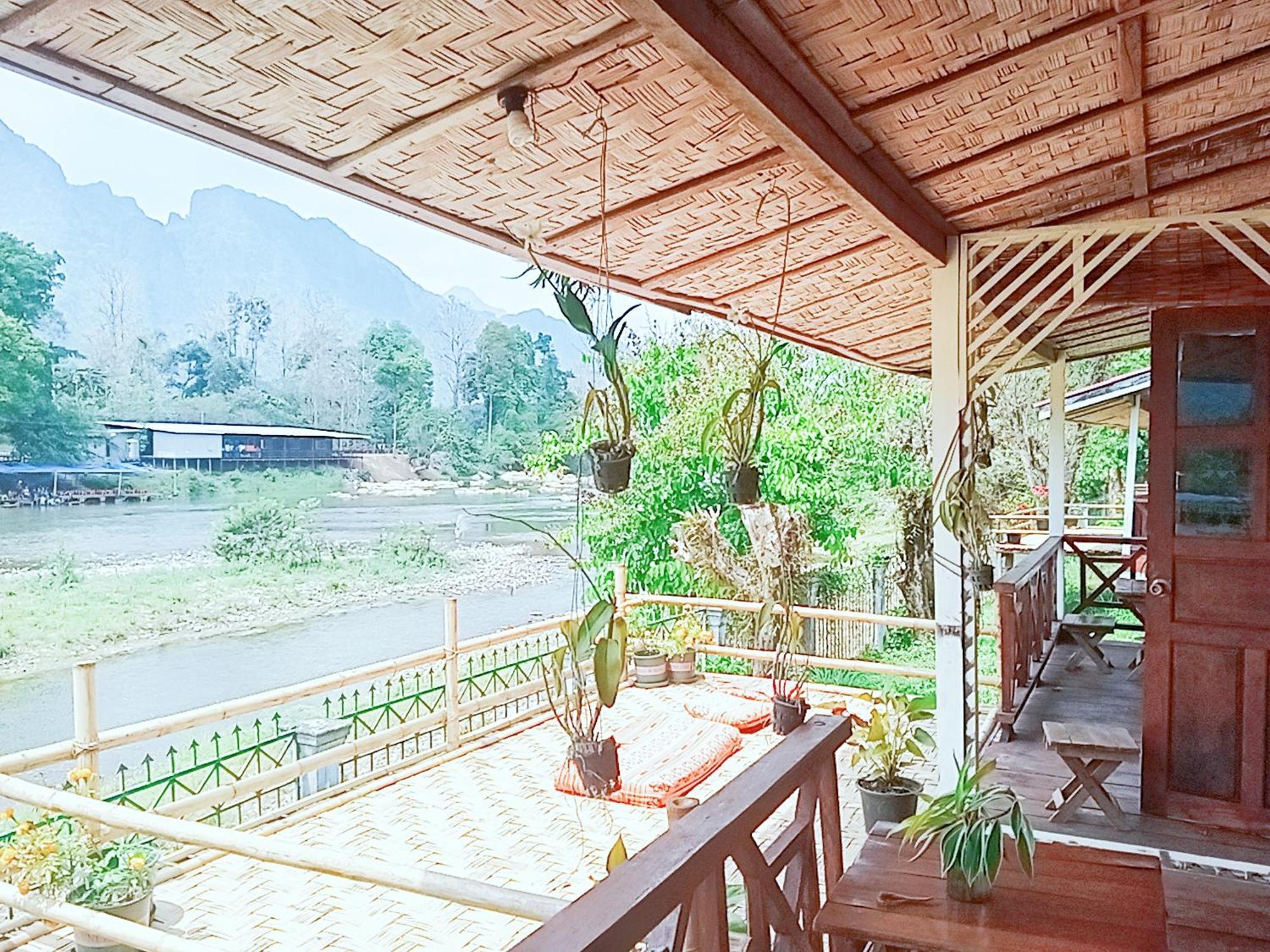 Vangvieng Ruby'Homestay Vang Vieng Bagian luar foto