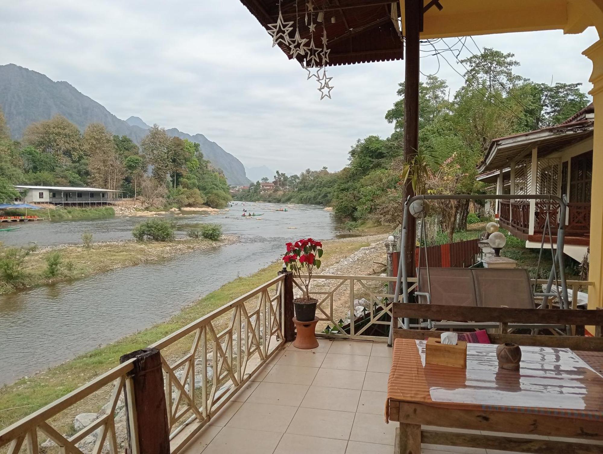 Vangvieng Ruby'Homestay Vang Vieng Bagian luar foto